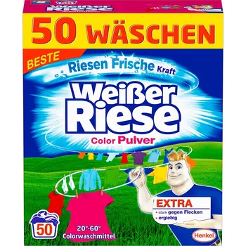 Prací gel WEISSER RIESE PRACÍ PRÁŠEK COLOR NĚMECKO!