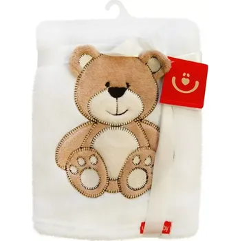 Dětská deka KCSN-08 76x102cm bílá