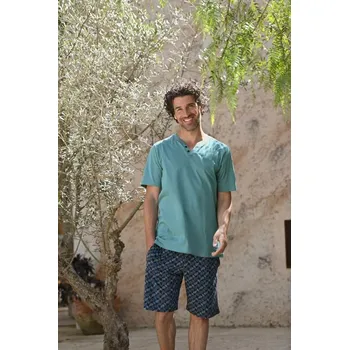 Pyžamo krátké RINGELLA (4241304-14), Velikost 48, Barva zelená