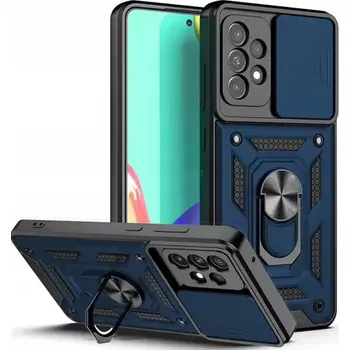 Pouzdro na mobilní telefon Kryt Samsung Galaxy A54 5G CamShield Pro modrý