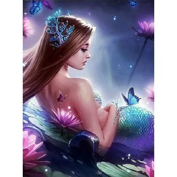 Mozaiková sada DIAMANTOVÁ MOZAIKA DÍVKA 04 - SLEVA -50%