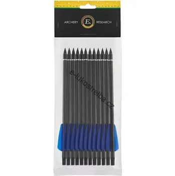 Ek PoeLang Cobra Adder 195gr Karbonový šíp do kuše 7,5" - 10ks