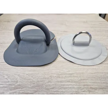 Člun OEM Nerezové oko na nafukovací člun. Varianta OKO: KULATÁ ZÁKLADNA - OKO - průměr základny 10 cm