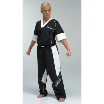 Kimono KWON Oblek na kickbox KWON PERFORMER černo / bílý, vel. L - VÝPRODEJ - velikost: L - Prodloužená možnost vrácení zboží do 60 dní.