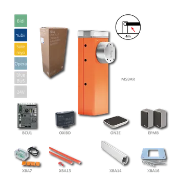 Stavebniny NICE M5BAR KIT-automatická závora do 4m