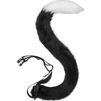 Karnevalový doplněk imago Plyšový ocas - Kočka, barva více barev