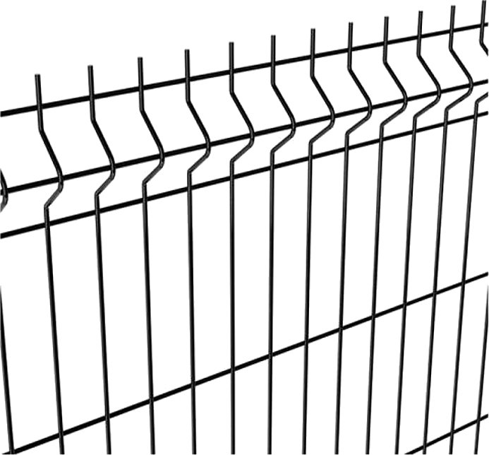 Svařovaný panel Nylofor Light 3D; Antracit Výška (mm): 1230