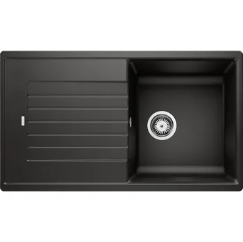 Kuchyňský dřez BLANCO Zia 5 S 526016 oboustranný bez excentru černý