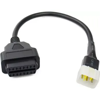 Autodiagnostika DELPHI BENELLI NT GT TRK 6 pin CAN redukce OBD2 motocykl, pro TuneECU - K + CAN, 6pin