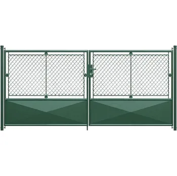 Pletivo Brána Savan psaníčko; Čtyřhranné pletivo; 3600mm; Zelená Výška (mm): 1000