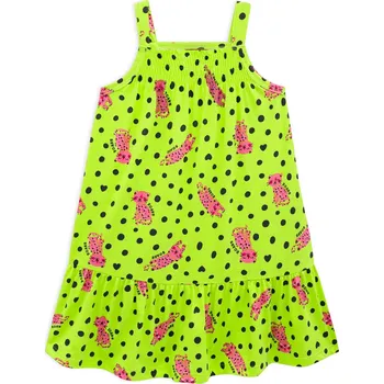 Dívčí šaty Dívčí letní šaty KYLY ROARR zelené Velikost: 98