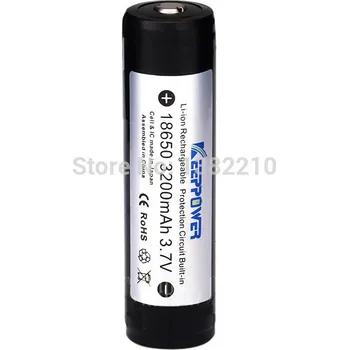 Článková baterie Original Keeppower 3.7V 18650 3200mAh Chráněná baterie s článkem z Panasonic