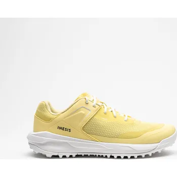 Golfová obuv INESIS Dámské golfové boty WW500 40 BÍLÁ|ZELENÁ|ŽLUTÁ