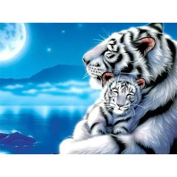 Mozaiková sada DIAMANTOVÁ MOZAIKA TYGR 26 - SLEVA -50%