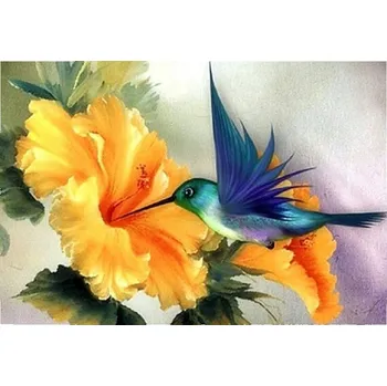 Mozaiková sada DIAMANTOVÁ MOZAIKA KOLIBŘÍK 11 - SLEVA -50%