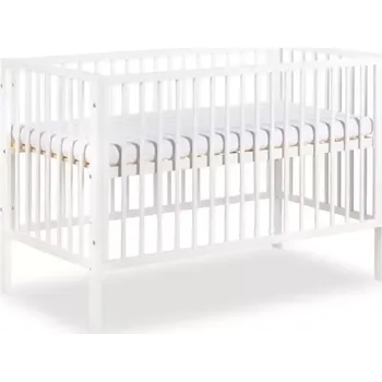 Dětská postýlka Dětská dřevěná postýlka Frank bílá