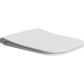Koupelnové sedátko NUBES WC sedátko, Soft Close, bílá mat/chrom