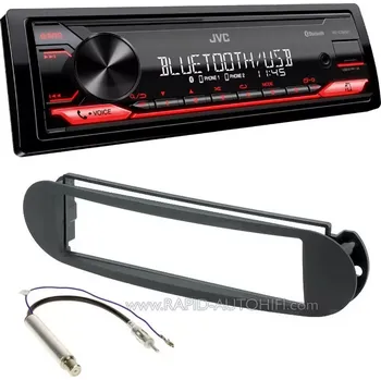 Autorádio Autorádio VW New Beetle JVC KD-X282BT Bluetooth s instalační sadou