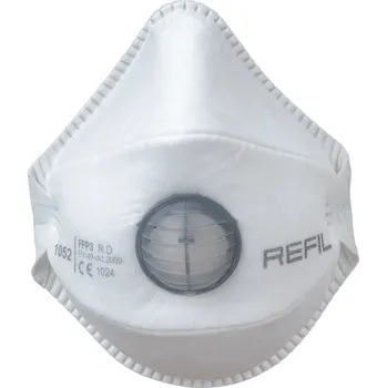 respirátor REFIL 1052 Respirátor FFP3 tvarovaný s ventilkem 1 ks 0701013499999