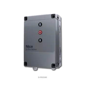 NICE DPRO500 nová riadiaca jednotka pre pohon TUB4000 s boxom