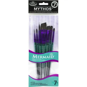 Umělecký štětec Royal Langnickel Umělecké štětce - 7 ks ,, Mythos Mermaid" č.3,5,8,4,8,3/4,1/2.