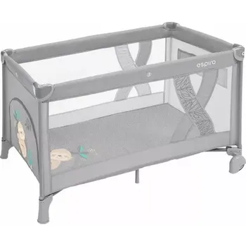 Dětská postýlka Cestovní postýlka Espiro Simple 07 šedá (206290)