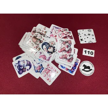 Pexeso HandMade by VeJa Velké pexeso vel.XL č.110 - Malovaný trpaslíci (36kousků)