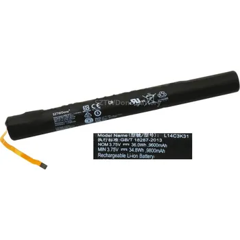 Pouzdro na tablet Baterie L14C3K31 pro tablet LENOVO YOGA 2 1050L 1050F 2-1050F 2-1051F 2-1050L 2-1050LC 2-1051L L14D3K31