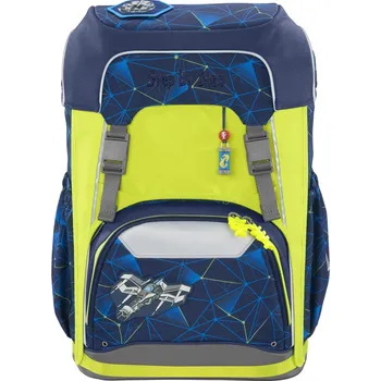 Školní batoh Reflexní vesta NEON PULL OVER pro aktovku Step by Step GIANT, Yellow