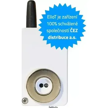 Měřič spotřeby Eliot LoRaWAN LR02 + 1 rok datový provoz - vzdálené měření spotřeby elektřiny (i pro fotovoltaiky)