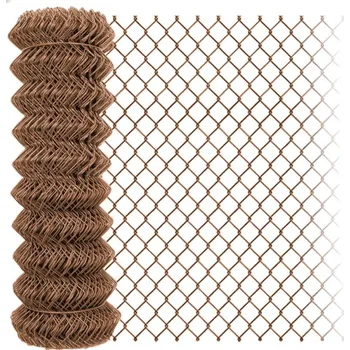 Pletivo Pletivo čtyřhranné; bez zapleteného drátu; Zinek+PVC hnědé; 25m Výška (mm): 1000