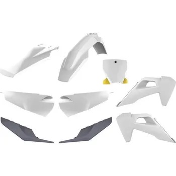 POLISPORT kompletní plasty HUSQVARNA TC 125/250 FC 250/350/450 19, barva OEM HUSQVARNA TC250 rok 2019