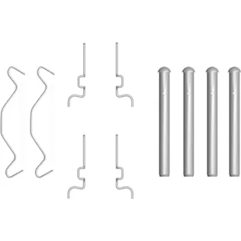 Přislušenství brzdového systému Sada příslušenství obložení kotoučové brzdy BOSCH 1 987 474 313