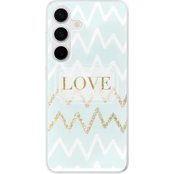 Pouzdro na mobilní telefon Odolné silikonové pouzdro iSaprio - GoldLove - Samsung Galaxy S24