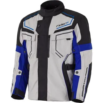 Moto bunda Textilní bunda modro-šedivá vel. 3XL
