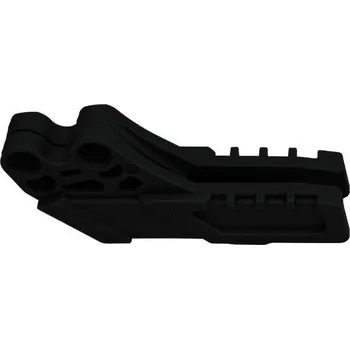 RACETECH vodítko řetězu KAWASAKI KXF 250/450 06-08, barva černá CRUKXFNR006