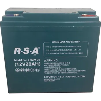 Motobaterie Racceway 6-DZM-20 12V 20Ah