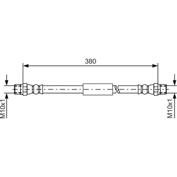 Brzdová hadice Brzdová hadice BOSCH 1 987 476 138