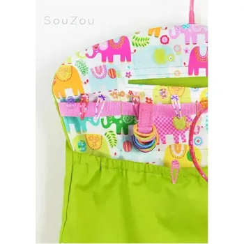 školní kapsář SPONKOVNÍK ~ samostatně neprodejné (Ušití doplňku ke kapsáři)