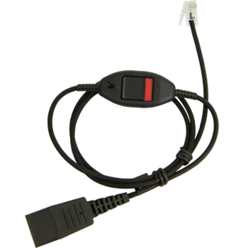 Video redukce Jabra QD-RJ10, 0,5-1m, Straight 8800-01-20