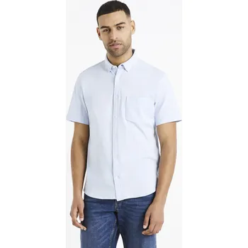 Pánská košile Celio Úpletová košile Barik - Pánské Celio bílá 2331982