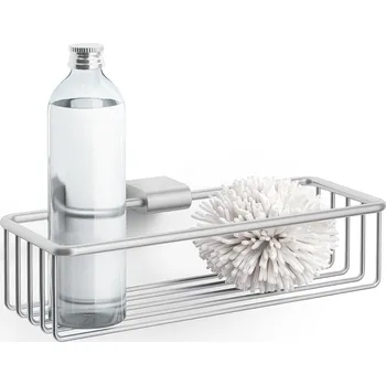 Drátěná police Košík do sprchy nerezový broušený atore ZACK