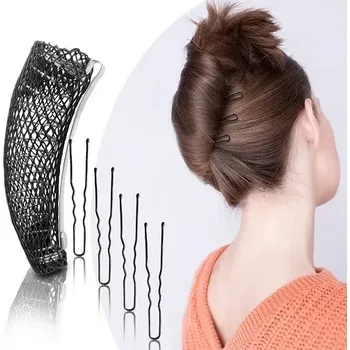 Ozdoba do vlasů Francouzský drdol - Hairagami pomůcka pro vytvoření účesu