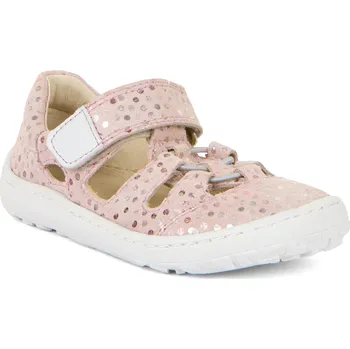 Chlapecké sandály Froddo Barefoot dětské sandálky BF Elastic Sandal G3150262-7 Pink Velikost: 29