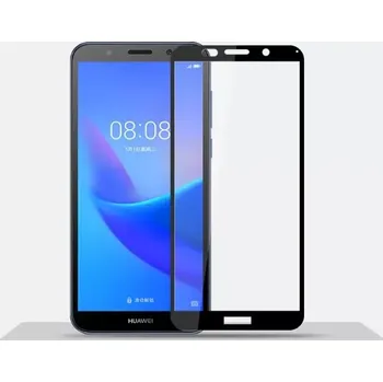 Ochranné tvrzené sklo Aligator na celý displej Huawei Y5 2018 / Honor 7S - černé (8595181139523) (Tvrzenné ochranné sklo Aligátor pro Huawei Y5 2018 / Honor 7S na celou plochu displeje v černém provedení rámečku)