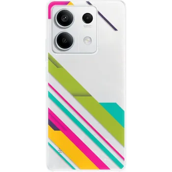 Pouzdro na mobilní telefon Odolné silikonové pouzdro iSaprio - Color Stripes 03 - Xiaomi Redmi Note 13 5G