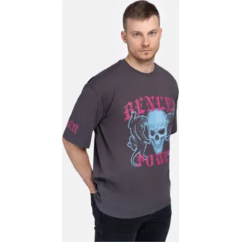 Dámské tričko Lonsdale Men's t-shirt oversized Benlee šedá 2550037