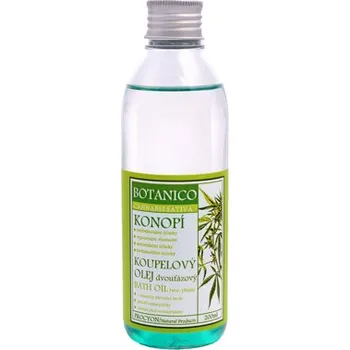 Koupelová pěna Botanico Koupelový olej dvoufázový relaxační Konopí 200 ml