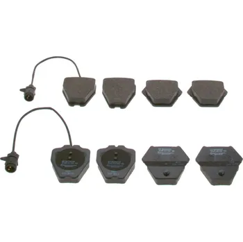 Brzdová destička Sada brzdových destiček, kotoučová brzda BOSCH 0 986 424 689