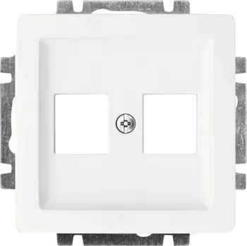 Elektrická zásuvka Kryt datové zásuvky ABB 5014G-A01018 B1 Swing bílý